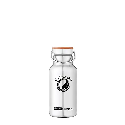 ecotanka 350ml thermoTANKA Bottle with S.S. Bamboo Lid primary image