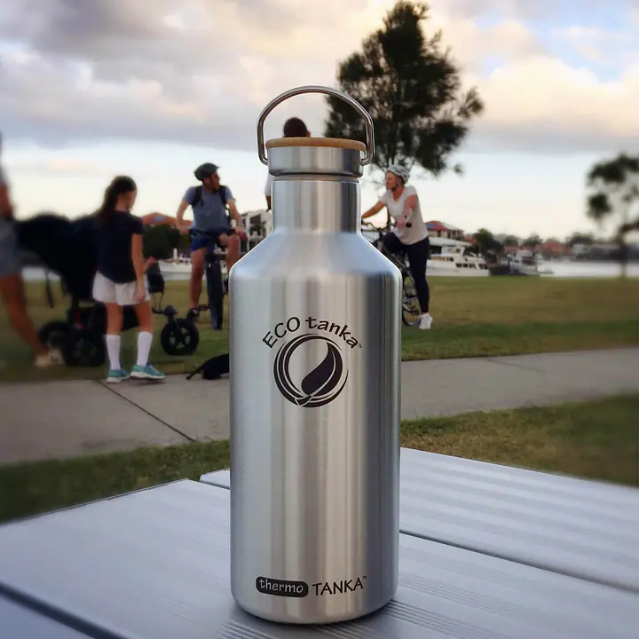 ecotanka 1.2L thermoTANKA with Stainless Steel Bamboo Lid - Master