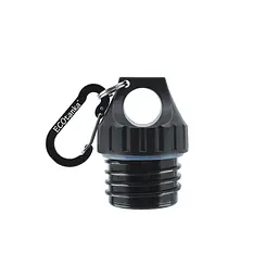 ecotanka Poly Loop Lid, durable and lightweight insulated plastic lid with aluminium carabiner for easy carrying, BPA-free and compatible with 350ml-1200ml ECOtanka bottles.