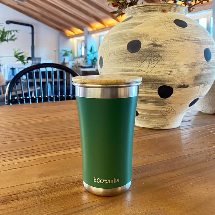 ecotanka 350ml UrbanGo Cup with Bamboo & Stainless Steel Lid - Master