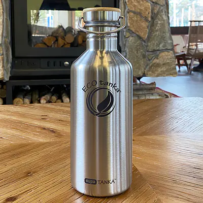 ecotanka 1.2L supaTANKA with Stainless Steel Bamboo Lid secondary image