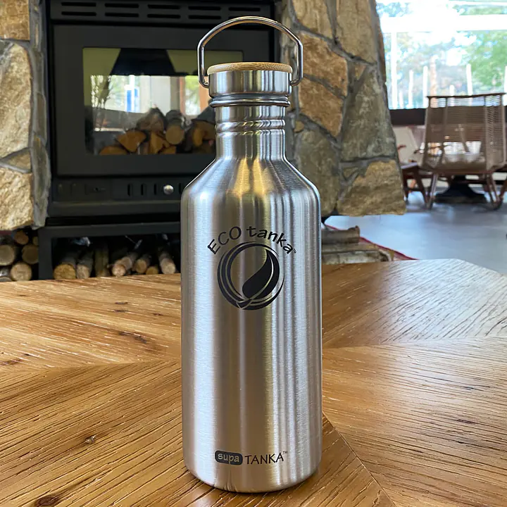 ecotanka 1.2L supaTANKA with Stainless Steel Bamboo Lid - Master