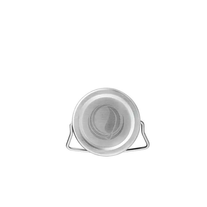 ecotanka Mega Stainless Steel Lid with extra strong square carry handle, durable and 100% pure stainless steel, compatible with all ECOtanka 2.0L bottles, BPA-free and reusable.