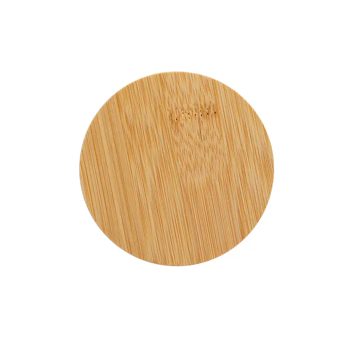 ecotanka Bamboo & Stainless Steel Lid (BSL-02), eco-friendly replacement lid with natural bamboo top and 100% premium 304 stainless steel base, BPA-free, LFGB silicone seal, compatible with UrbanGo Cup.