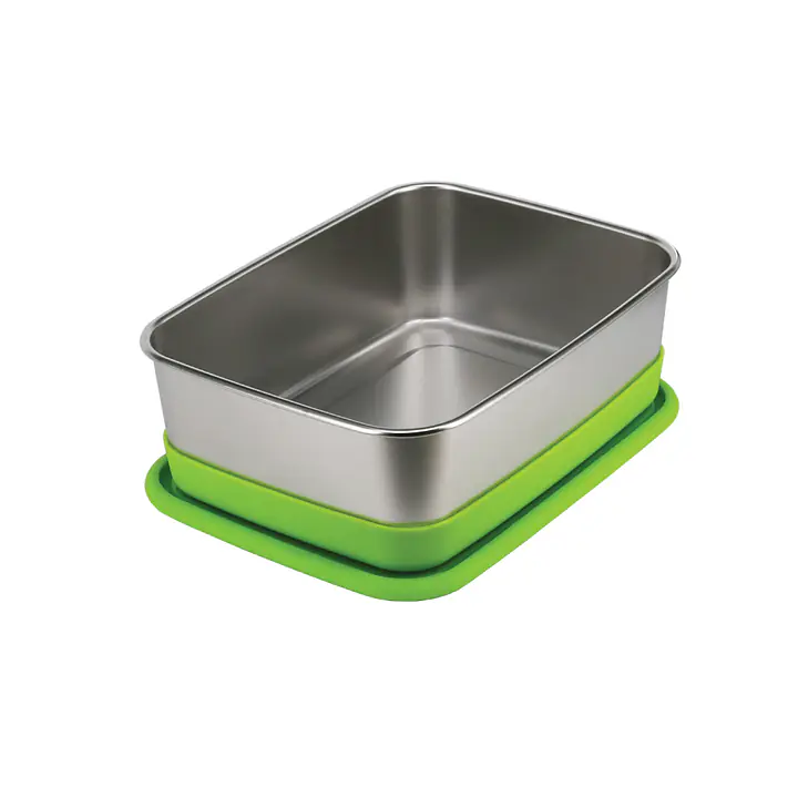 2.0L Stainless Steel foodBOX with 2 Lids [CLEARANCE] - Master