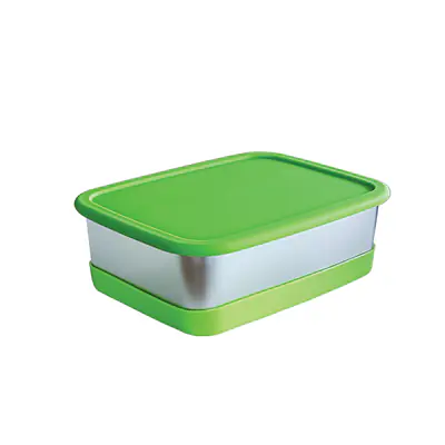 ecotanka 2L Stainless Steel foodBOX with 2 Lids primary image