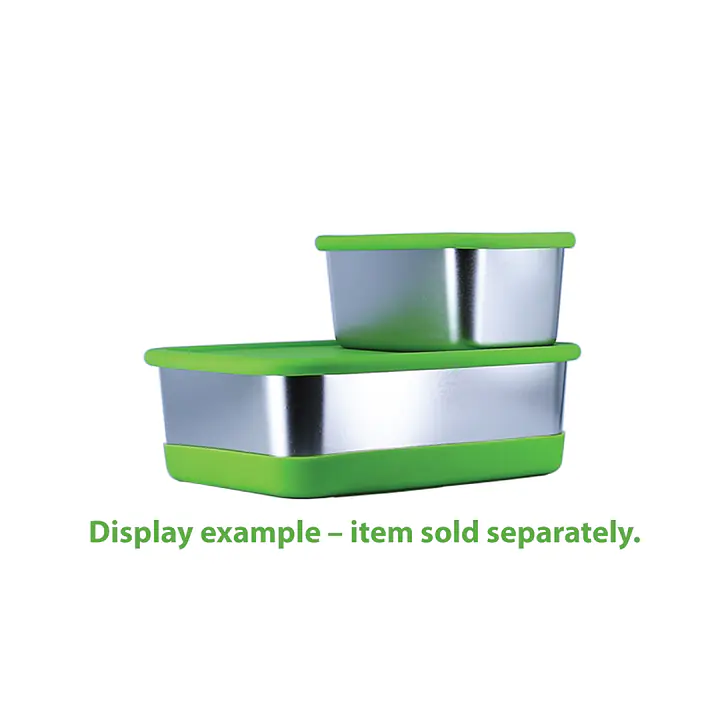ecotanka 650ml stainless steel pocketBOX with air-tight BPA-free LFGB and FDA standard silicone lid, compact and durable reusable food container, dishwasher safe, keeps food fresh longer, eco-friendly.