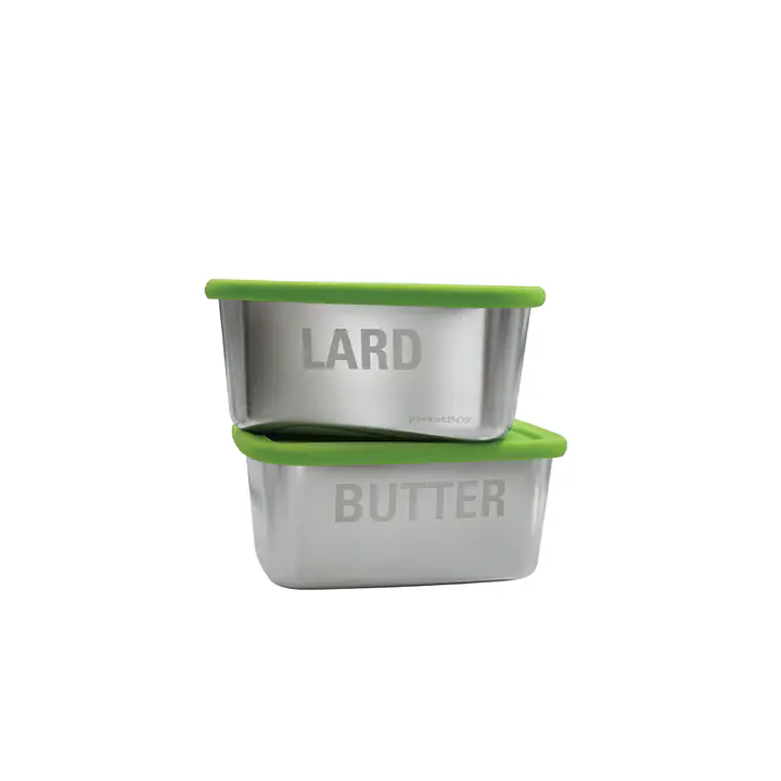 ecotanka 650ml stainless steel pocketBOX with air-tight BPA-free LFGB and FDA standard silicone lid, compact and durable reusable food container, dishwasher safe, keeps food fresh longer, eco-friendly.