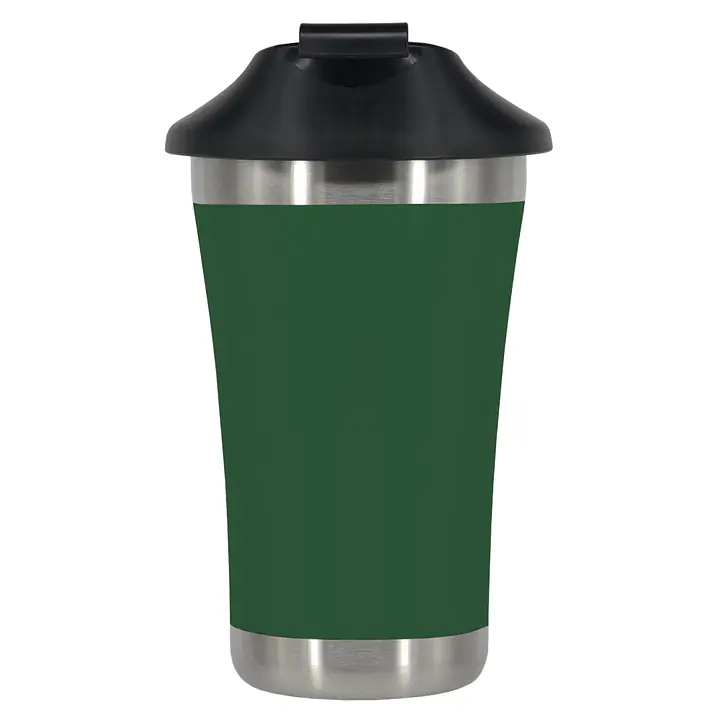 ecotanka 350ml UrbanGo Cup with Push-On PP Lid, vacuum insulated stainless steel cup with a sleek comfortable grip designed for active urban lifestyles, featuring durable BPA-free push-on lid interchangeable with most single-use takeaway paper cup lids, keeps drinks hot or cold for hours, reusable.