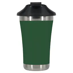 ecotanka 350ml UrbanGo Cup with Push-On PP Lid, vacuum insulated stainless steel cup with a sleek comfortable grip designed for active urban lifestyles, featuring durable BPA-free push-on lid interchangeable with most single-use takeaway paper cup lids, keeps drinks hot or cold for hours, reusable.