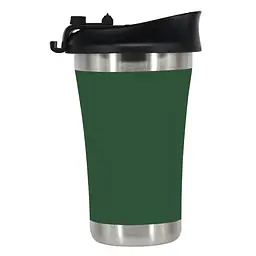 ecotanka 350ml UrbanGo Cup with Push-On PP Lid, vacuum insulated stainless steel cup with a sleek comfortable grip designed for active urban lifestyles, featuring durable BPA-free push-on lid interchangeable with most single-use takeaway paper cup lids, keeps drinks hot or cold for hours, reusable.